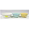 Image 1 : NEW RETRO PORCELAIN ENAMEL SET; NO. 6 PUDDING PAN