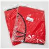 Image 1 : LOT OF 2 NEW RED BARBERS CAPES