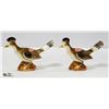 Image 1 : 2PC PHEASANT BONE CHINA S+P SET