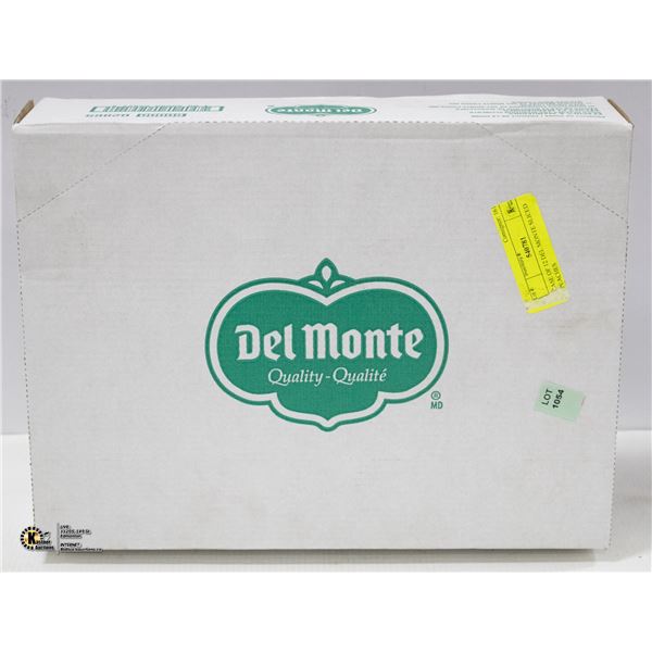 CASE OF 12 DEL MONTE SLICED PEACHES