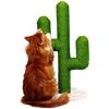 NEWLY ASSEMBLED HEY PAWS CACTUS CAT SCRATCHER CAT