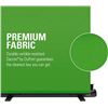 Image 1 : NEW 5' WIDE SELF STANDING GREEN SCREEN BACKGROUND