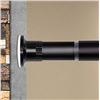 Image 1 : NEW REPACK ASHLEY RIVER BLACK CURTAIN TENSION ROD