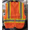 Image 1 : NEW LIGHTWEIGHT HI VIS SAFETY VEST SIZE L-XL