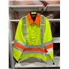 Image 1 : NEW SIZE 40 HI VIS YELLOW JACKET