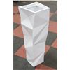 Image 1 : NEW DESIGNER 3' TALL PLANTER HAS DAMAGE ON BACK