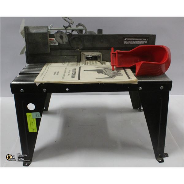 BLACK AND DECKER ROUTER TABLE