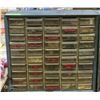 Image 1 : 50 DRAWER NUT AND BOLT ORGANIZER FILLED W/HARDWARE