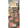 Image 1 : WROUGHT IRON AND CERAMIC FLOOR LAMP
