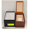 Image 1 : WOODEN WATCH BOX IN ORIGINAL BOX