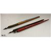 Image 1 : SET OF 4 VINTAGE NEEDLE POINT PENS