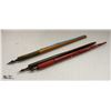 SET OF 4 VINTAGE NEEDLE POINT PENS