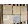 Image 1 : LARGE LOT 6 BOXES FULL CERAMIC TILES - DARK TAUPE