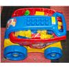 Image 1 : MEGA BLOCKS N PLAY WAGON COMPLETE W/FULL BLOCKS