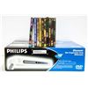 Image 1 : PHILIPS DVD PLAYER + VARIOUS DVDS