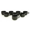 Image 1 : 8 BLACK COFFEE CUPS