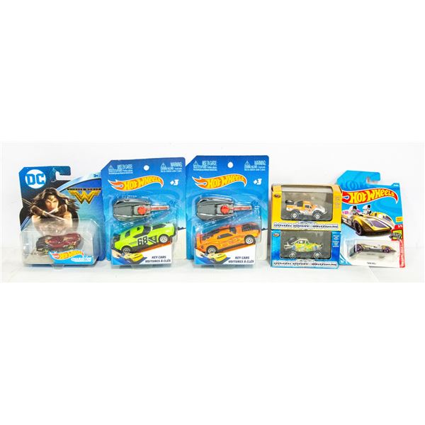 6 CARS INCLUDES TREASURE HUNT