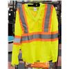 Image 1 : NEW LONG SLEEVE SAFETY SHIRT SIZE M