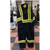 Image 1 : NEW NAVY BLUE HI-VIS COVERALLS SIZE XL