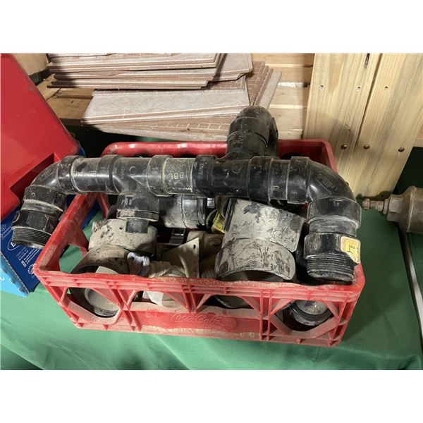 Container of piping