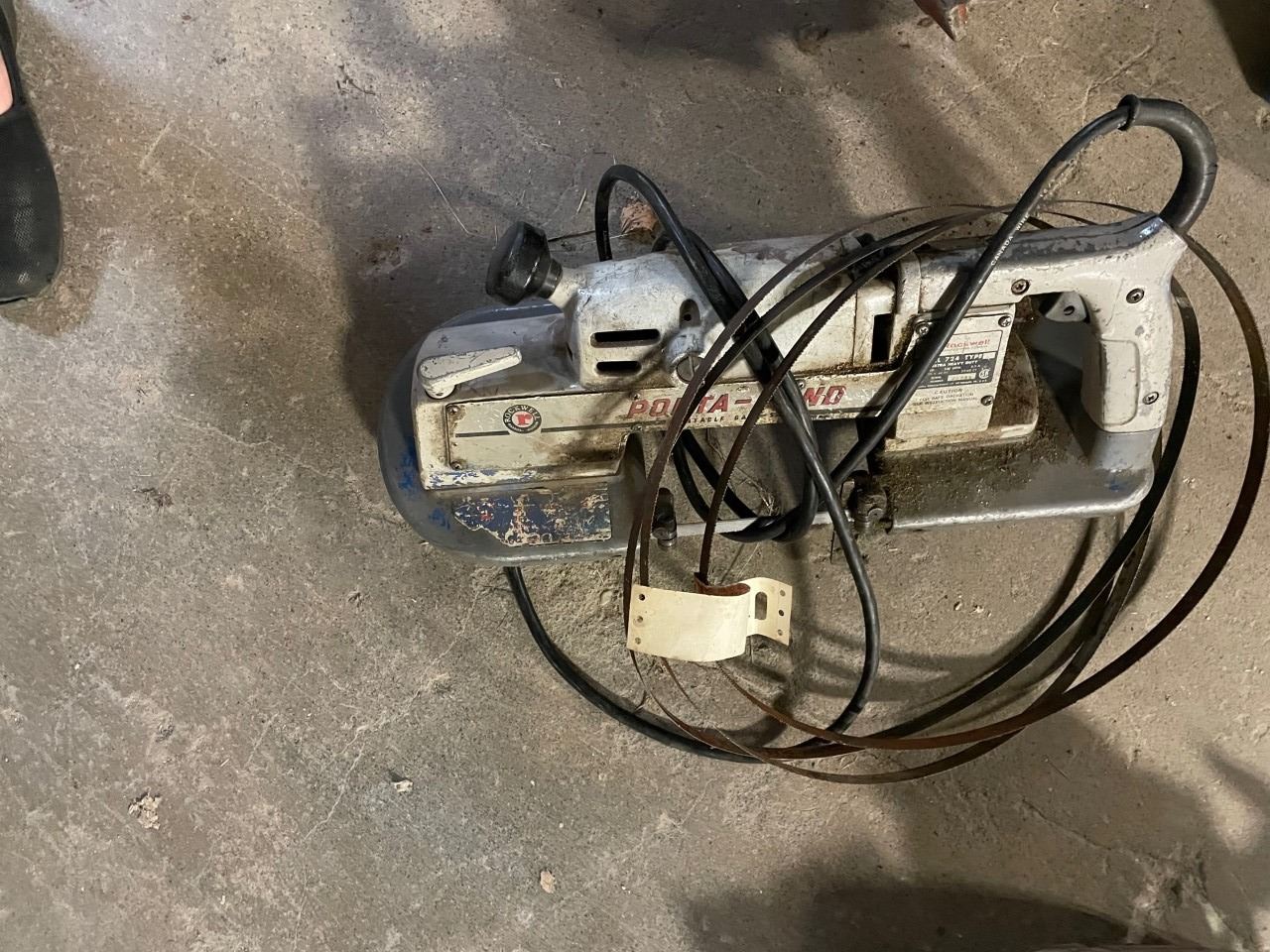 Rockwell PortaBand Saw Model 724 heavy duty