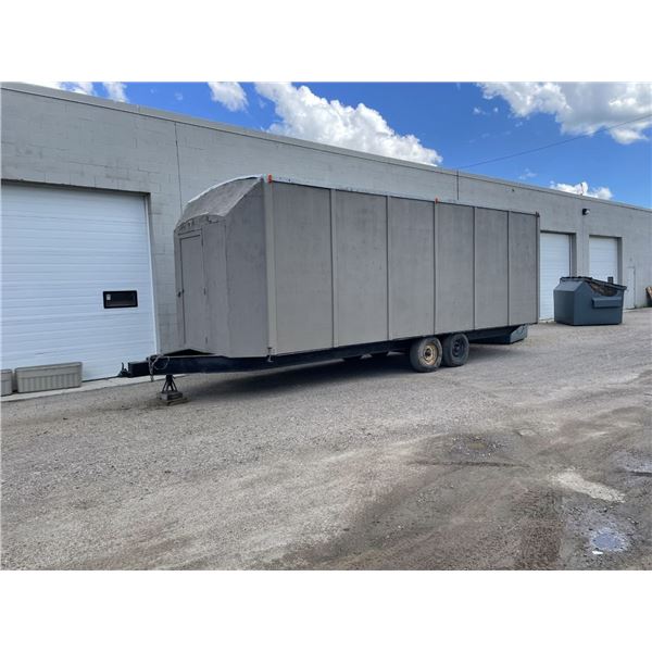 Trailer , 24' x 8' x 8',  with shelving and spare tires , THIS ITEM HAS A RESERVE