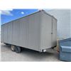 Image 2 : Trailer , 24' x 8' x 8',  with shelving and spare tires , THIS ITEM HAS A RESERVE