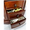 Image 9 : Wooden Jewlery Box - swivels