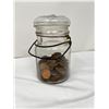 Image 1 : Jar of Assorted Pennies