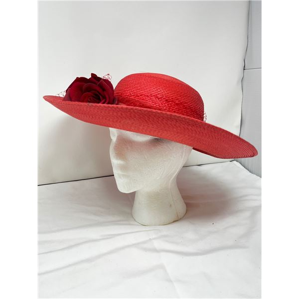 Facinie Floral Straw Hat