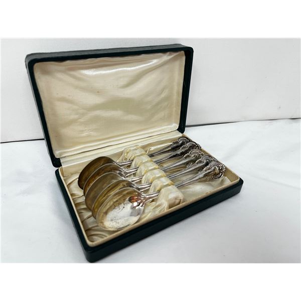 Set of 5 Sterling Silver Spoons