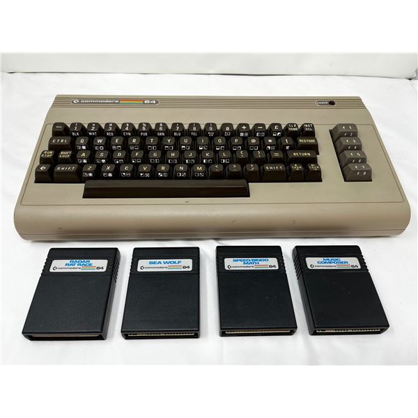 Commodore 64 with Games