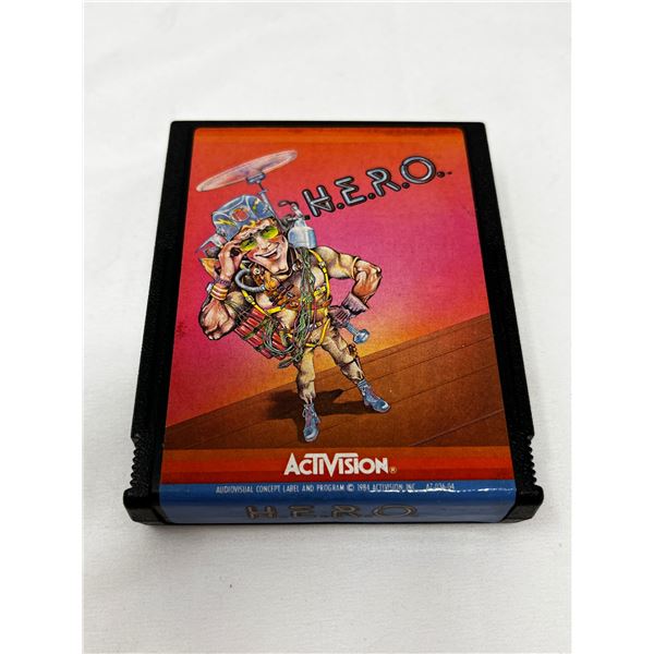 Scarce ATARI H.E.R.O. Game cartridge