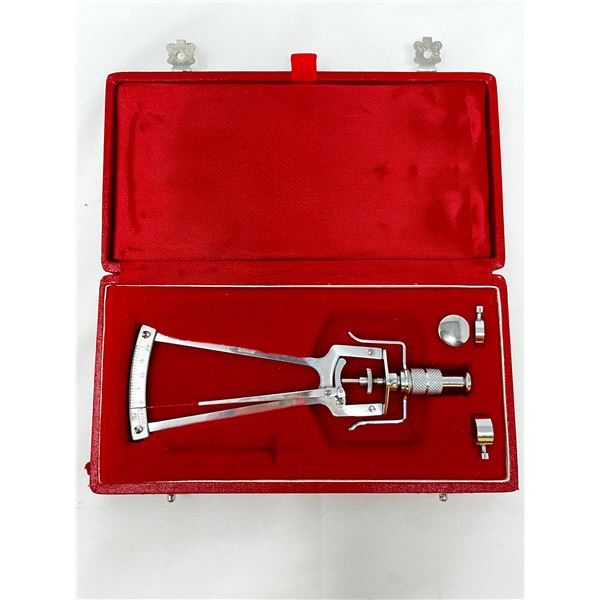 Schioetz Tonometer eye pressure tester