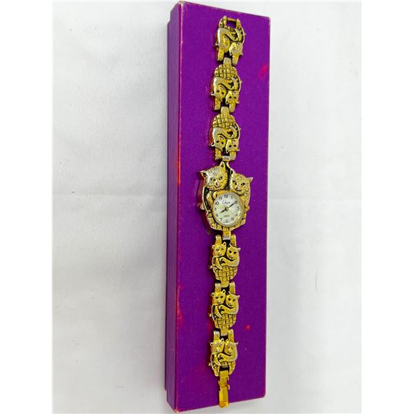 Collezio 7" Cat Theme Novelty watch