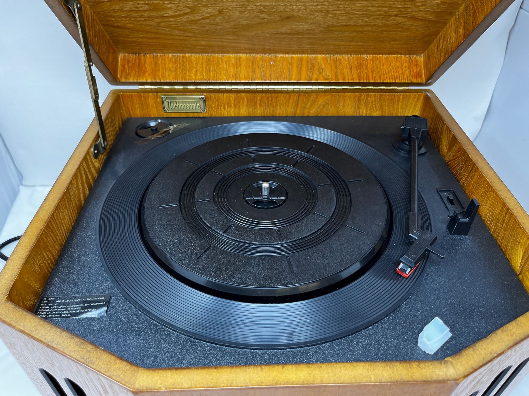 Techosonic Combination record player radio