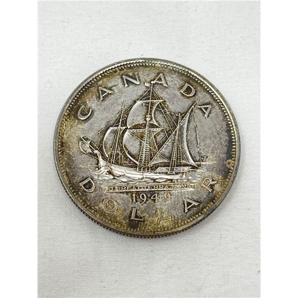 1949 Canada Silver dollar "The Matthew"