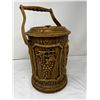 Image 1 : Wood grain pattern champagne cooler