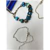 Image 3 : Lot of 4 mixed ladies bracelets including charm sets