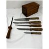 Image 3 : Chicago cutlery kitchen knife set and block