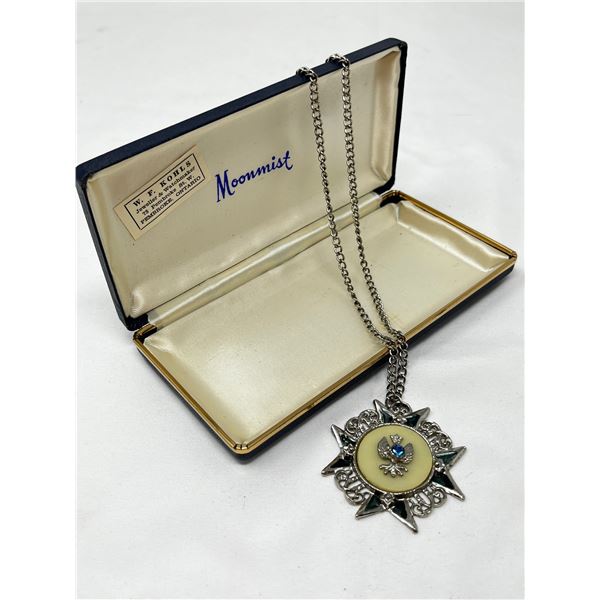 Heraldic Eagle costume eagle necklace 16"