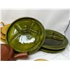 Image 4 : Mixed glazed pottery including lion head bowls