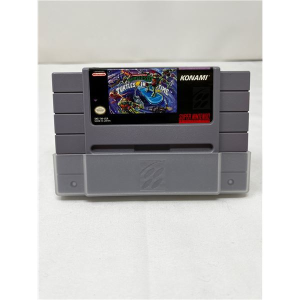 Super Nintendo Ninja Turtles IV Cartridge