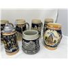 Image 2 : Souvenir German stonware steins and mugs