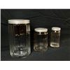 Image 1 : Three Graduated size kitchen jars
