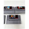Image 2 : Lot of 5 super nintendo Game Cartridges