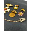 Image 2 : Group lot of Vintage oddfellows fraternal pins
