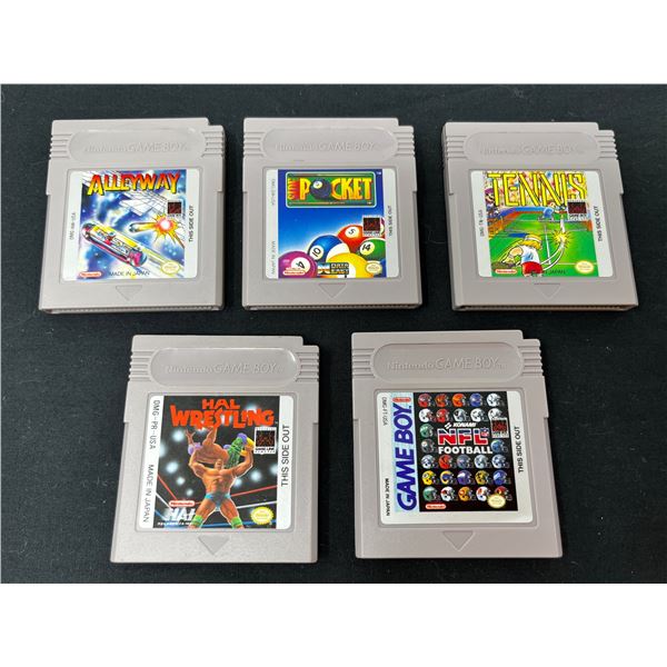 Lot of 5 Vintage Gameboy Cartridges