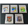Image 1 : Lot of 5 Vintage Gameboy Cartridges