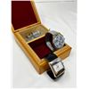 Image 1 : Music box with 2 wrist watches including swatch